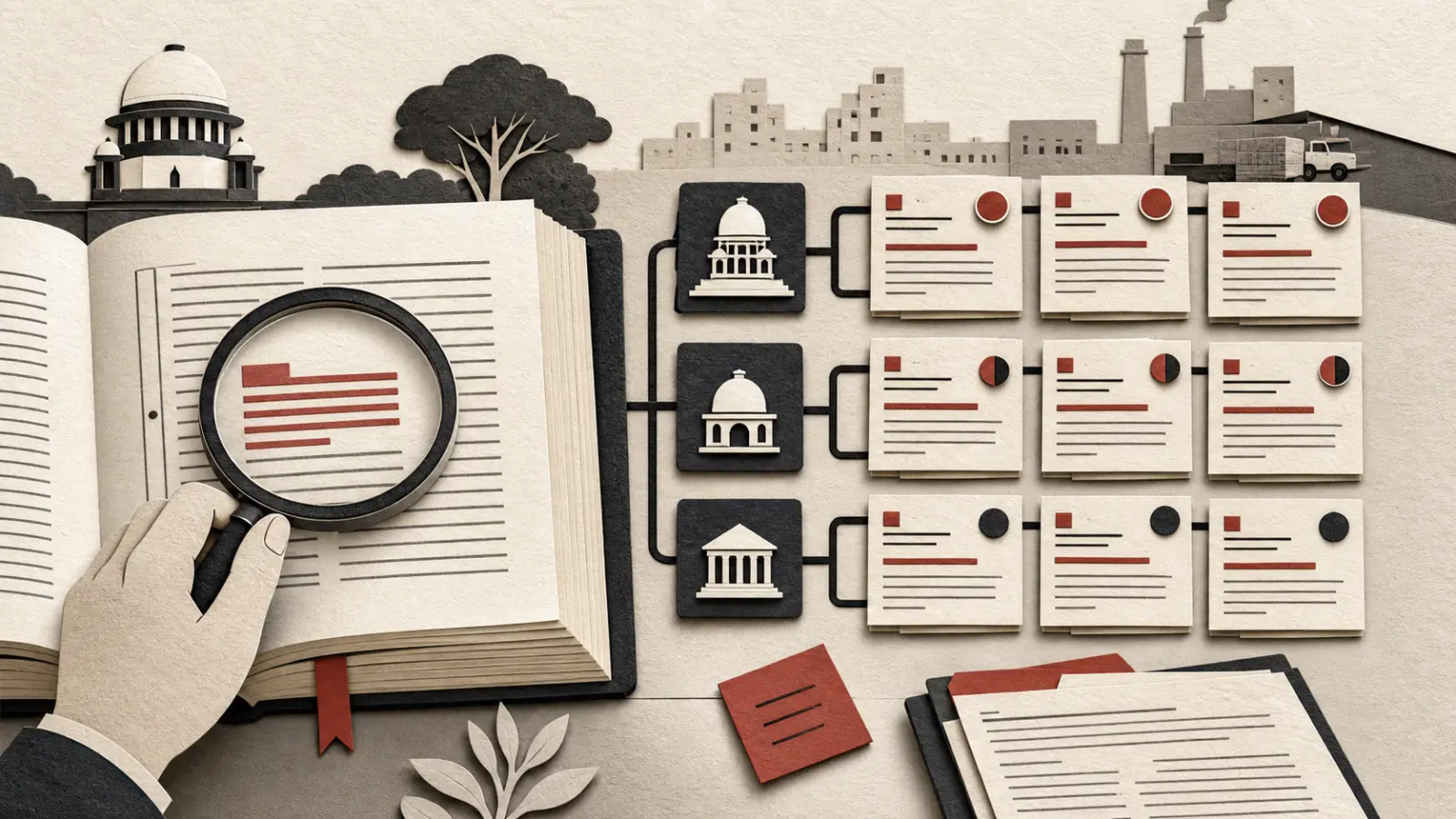 Legal researcher tracing Indian judgments from a statute and section