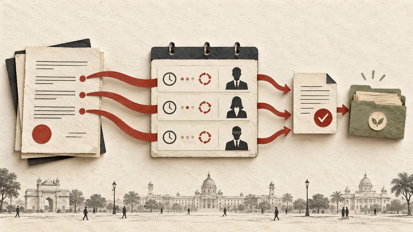 Contract clauses connected to a reminder calendar, accountable owners and completion evidence