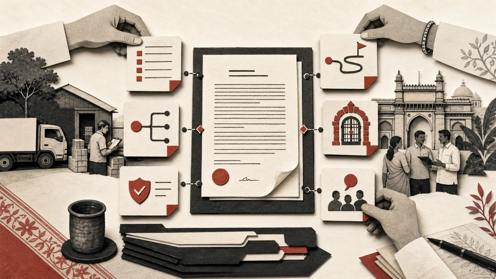 Legal team building a contract review playbook with clause positions and escalation paths