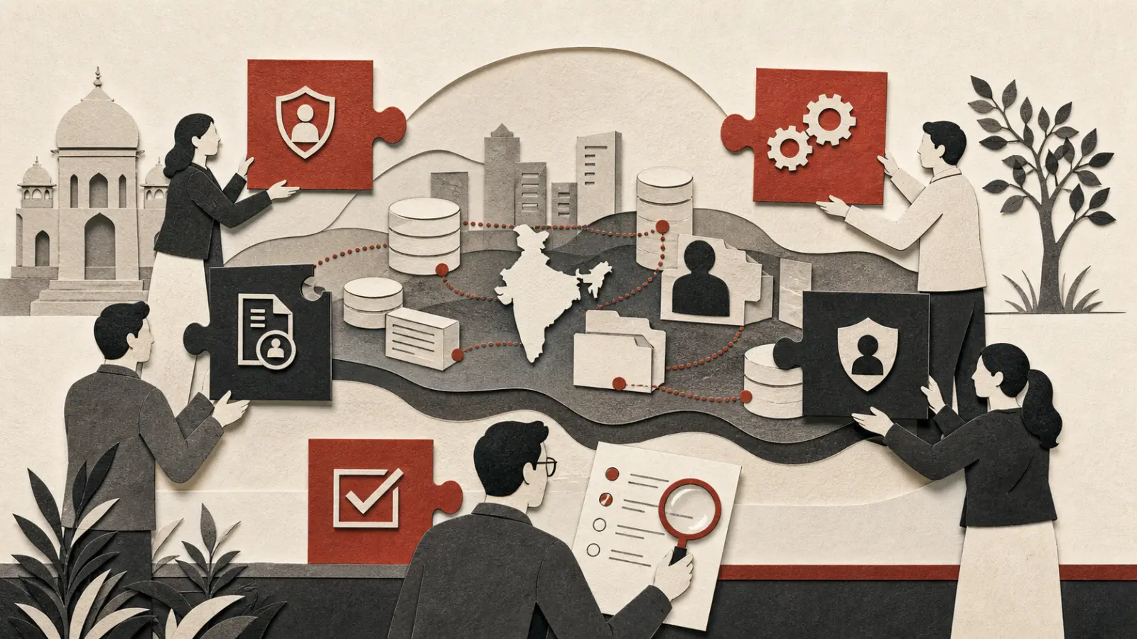 Privacy team mapping DPDP requirements to controlled compliance workflows