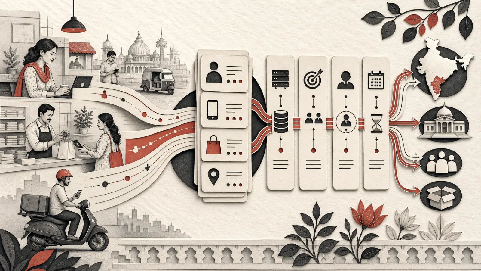 Team tracing personal data through systems and service providers