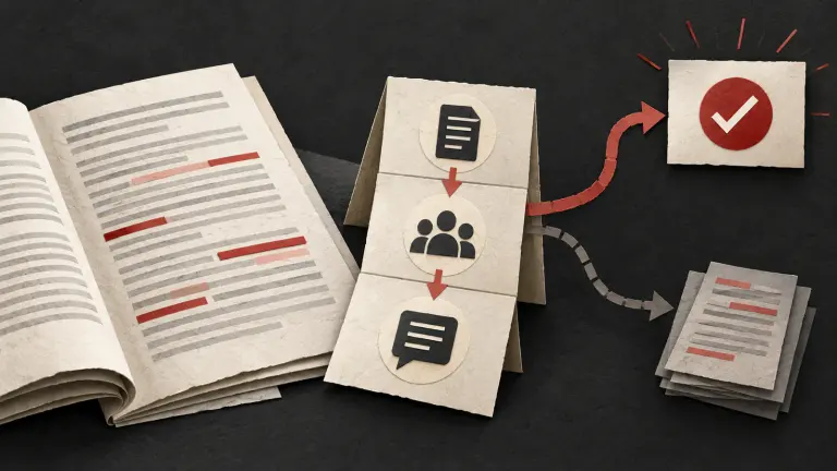 Contract redlines linked to playbook positions and an exception route for approval.